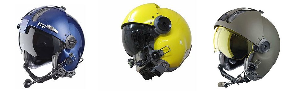 MSA Gallet flight helmet color options