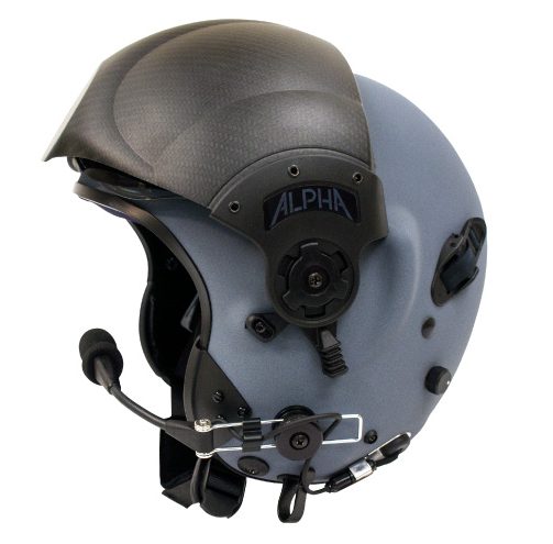 Lightweight store flight helmet