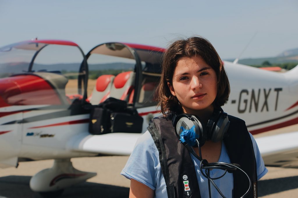 young pilot