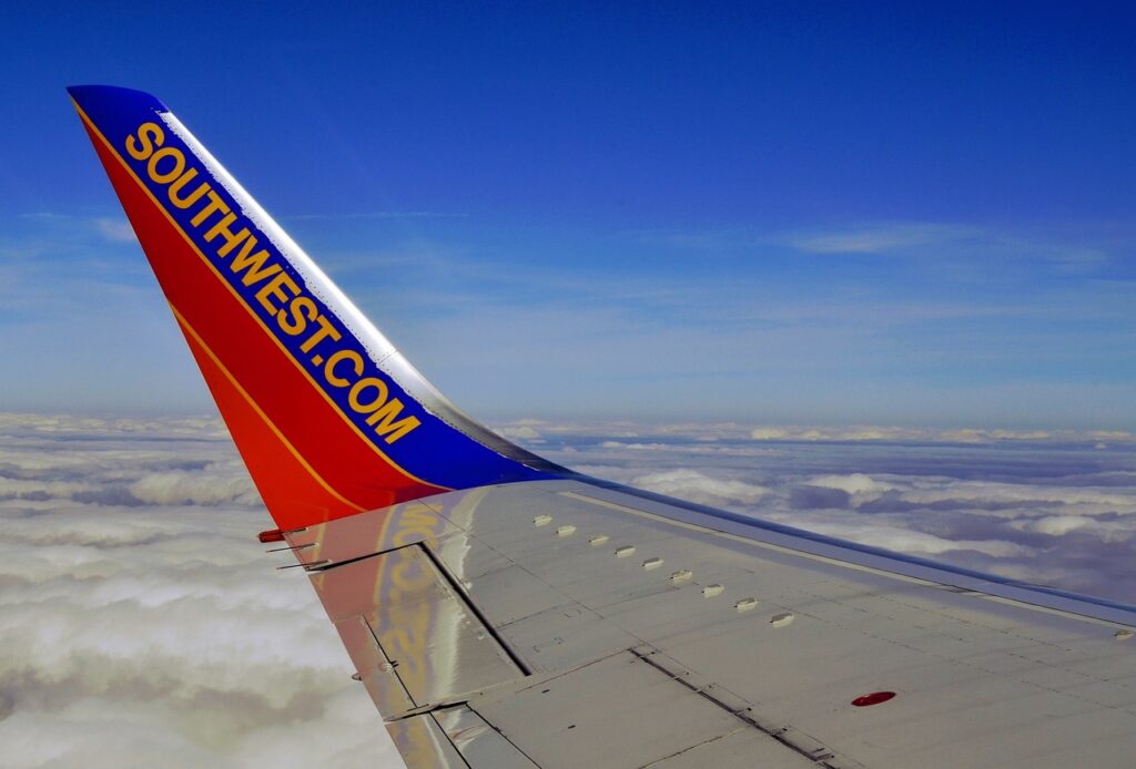 southwest airlines review, wing