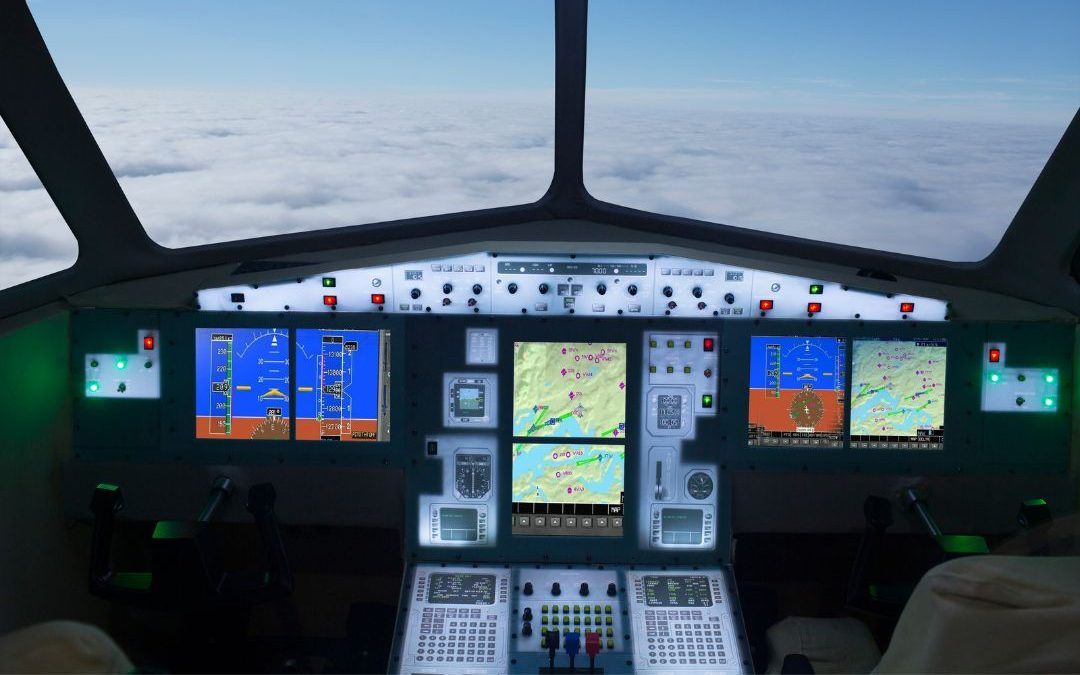 flight displays, cockpit 