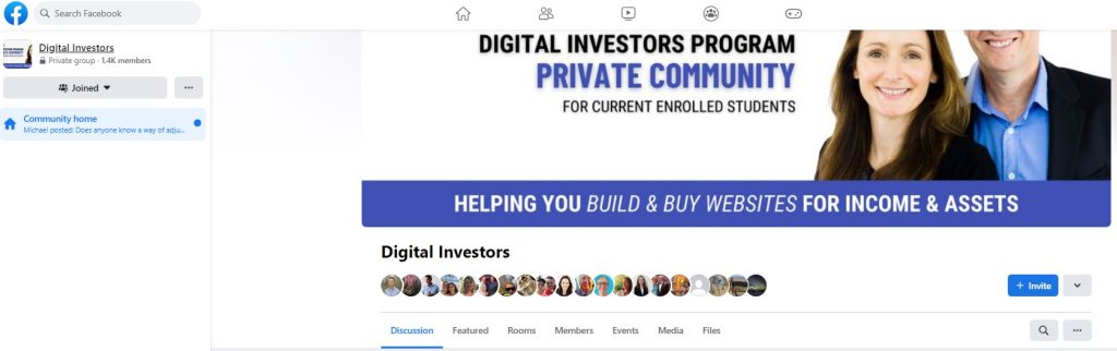 ebusiness institute digital investors facebook group